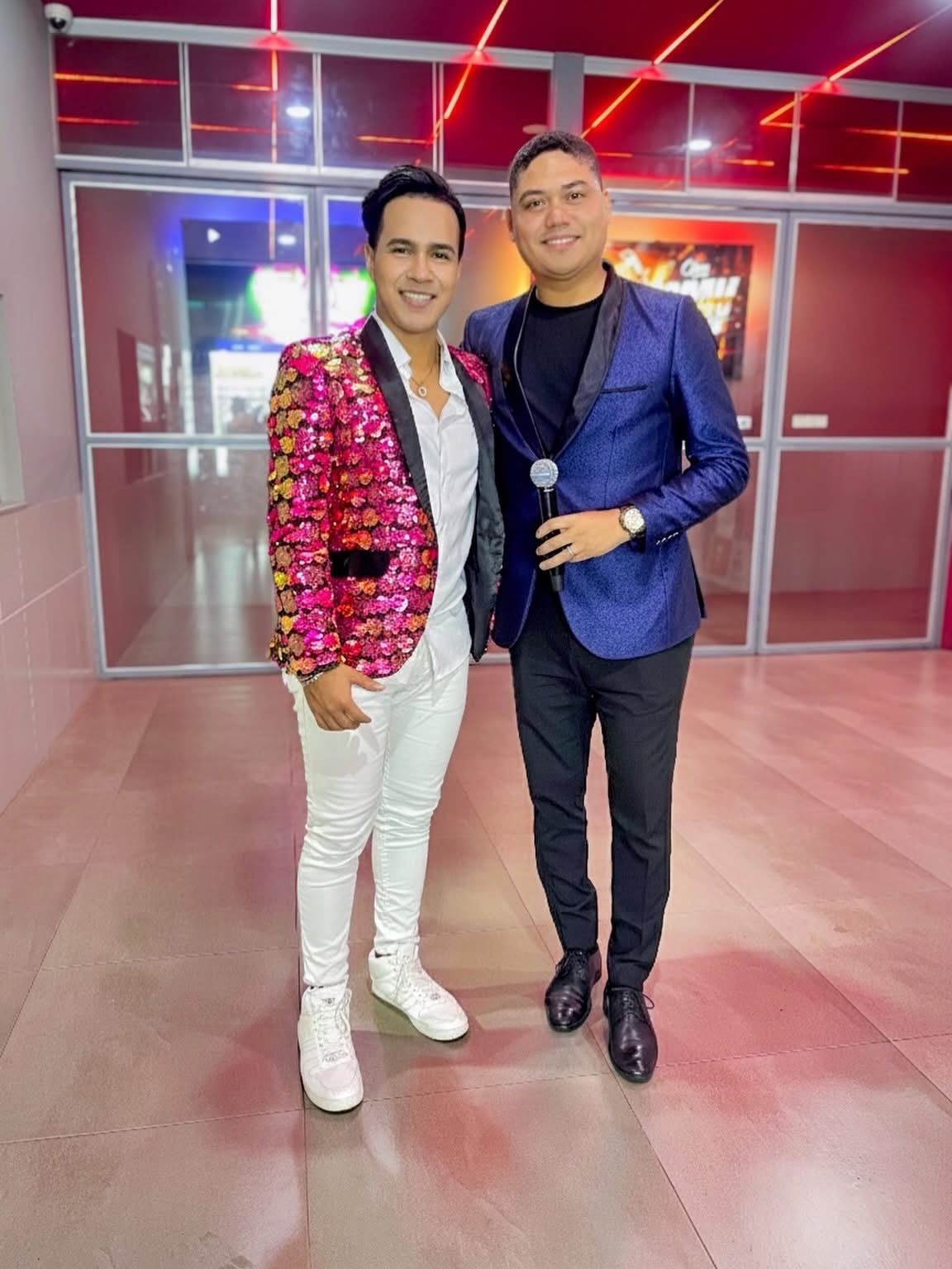 Piero Pastor junto a Brayan Kamus
